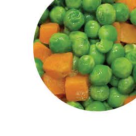 Peas and carrots